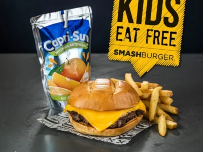 FREE Smashburger Kids Meals Every Wednesday (+ $1 Fries for Students in September)