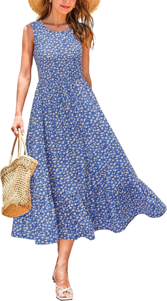 Women's Midi Dress Only $8 (Reg. $18) at Amazon