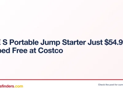 Costco deal card