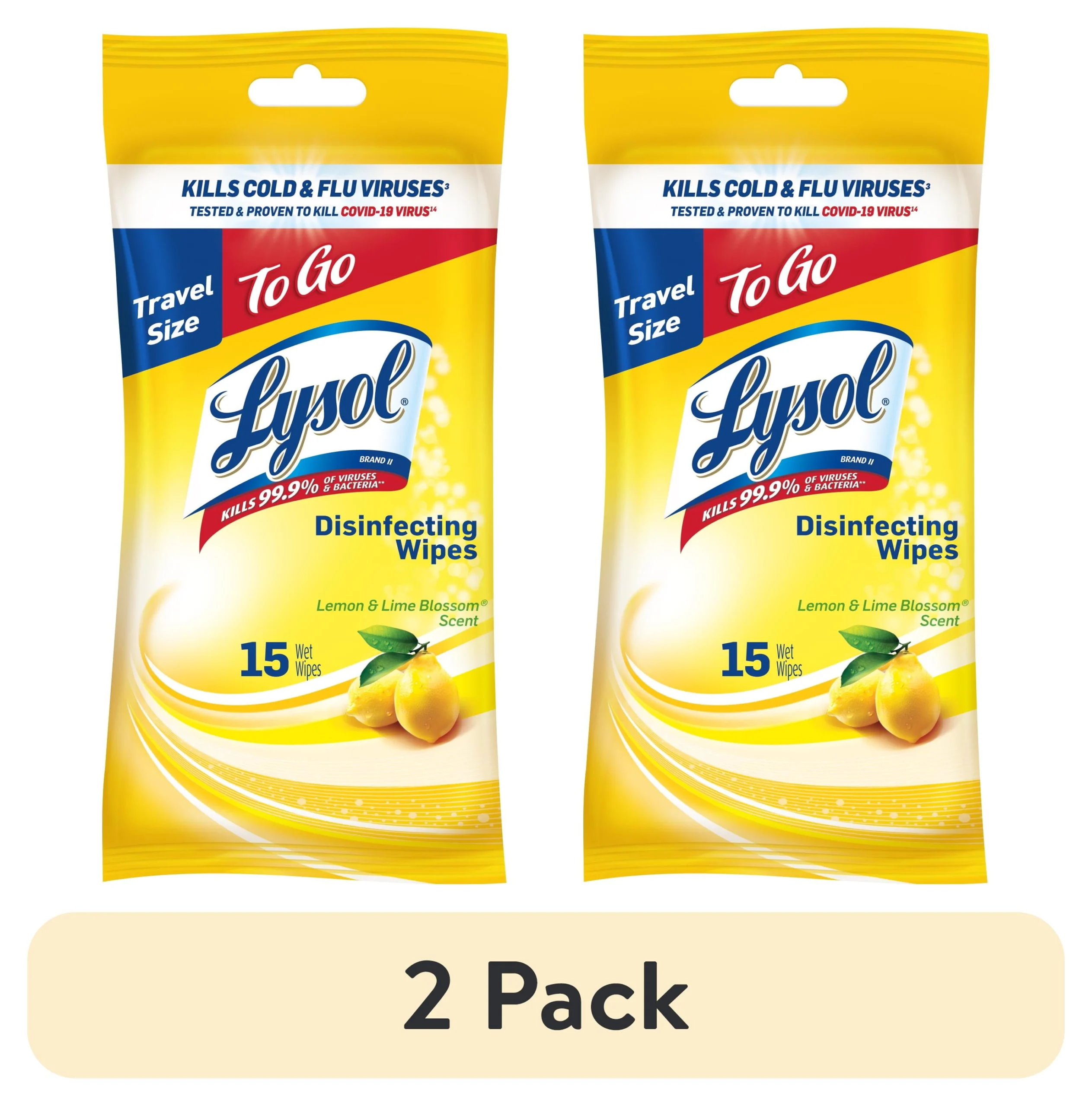 Lysol To Go Disinfectant Wipes Only $0.64 (Reg. $1.00)