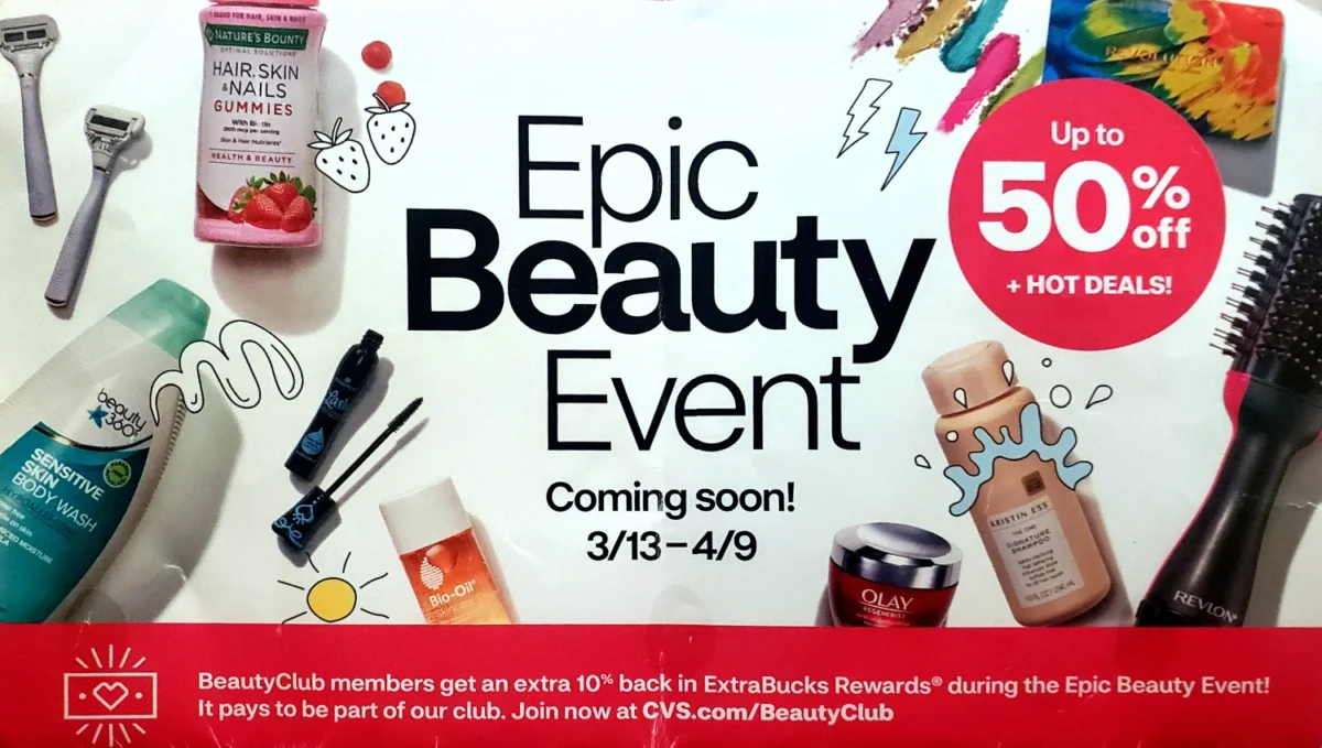 Hair Care & Beauty Up to FREE (Reg. $20+) at CVS Epic