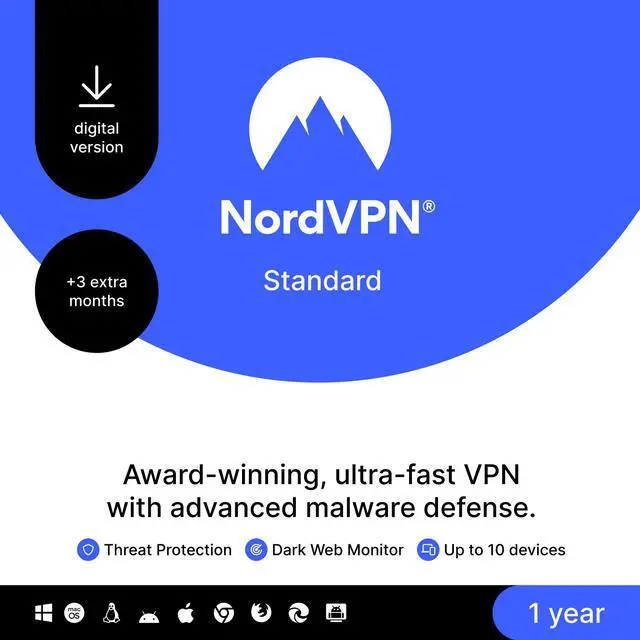 NordVPN 15‑Month Subscription Just $25 Shipped on Newegg