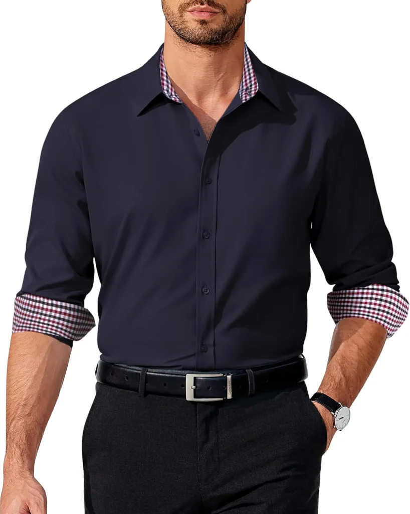 COOFANDY Men's Business Dress Shirt Only $7.49 (Reg. $15)