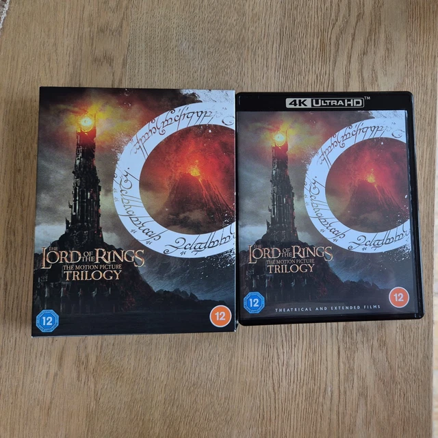 The Lord of the Rings Trilogy: Extended Editions (4K Only $15 at Tv