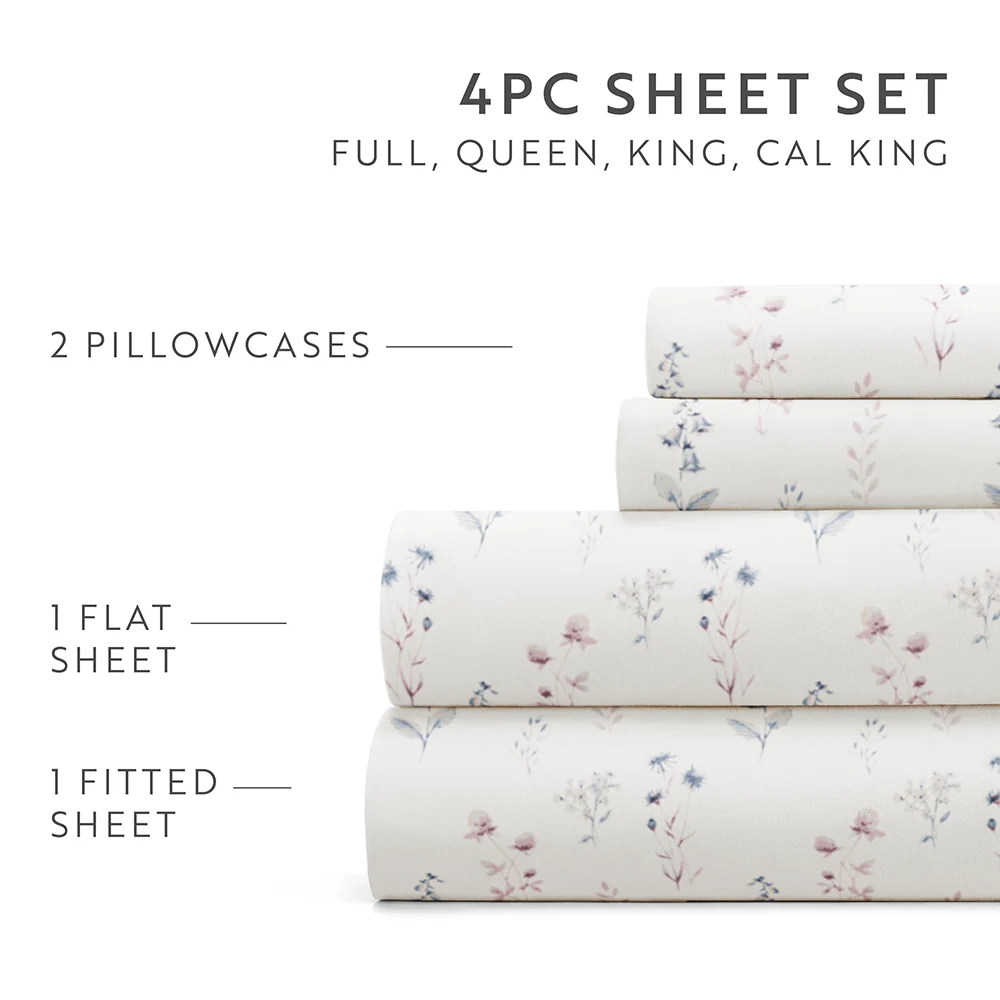 Linens & Hutch 4-Piece Sheet Sets, as Low Only $24 at Linens & Hutch
