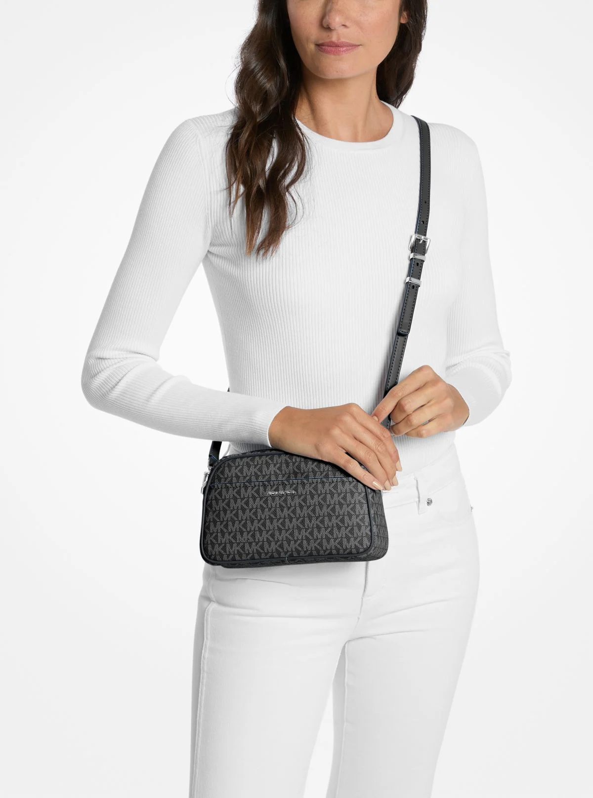 Michael Kors Jet Set Small Logo Camera Crossbody Bag Deal: Save $150