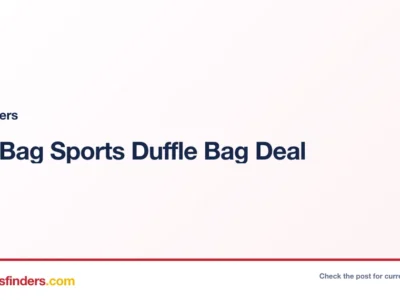 DealsFinders deal