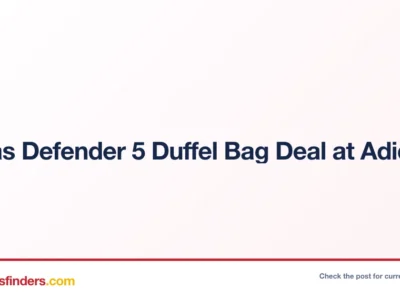 Adidas deal