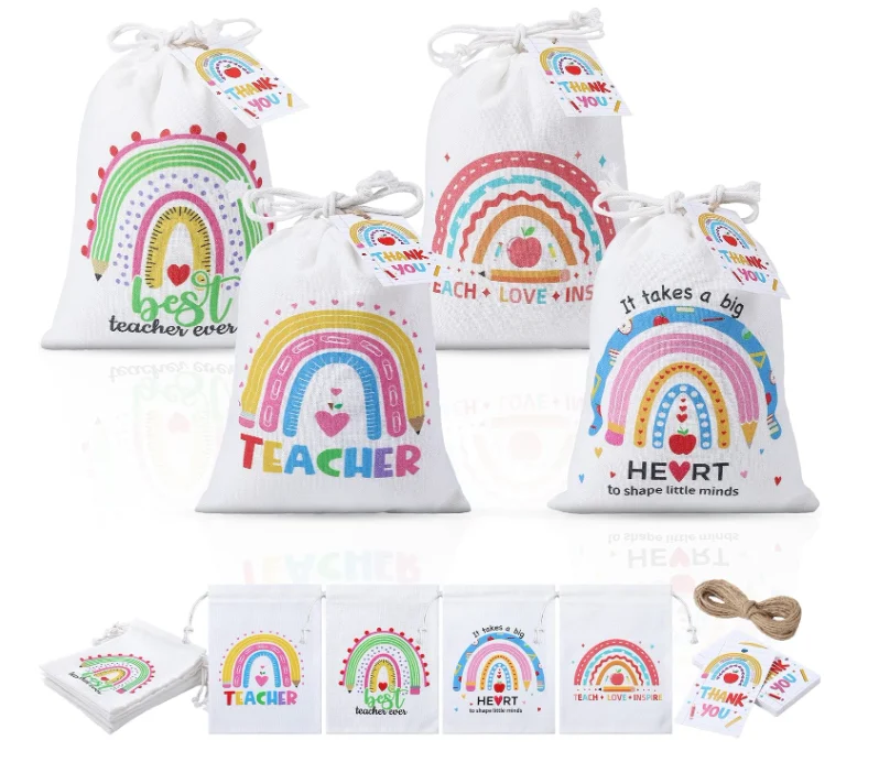 MIMIND 24 Pack Drawstring Gift Bags Deal: Save $14.xx at Amazon