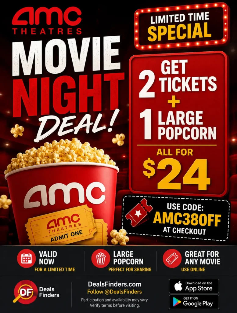 AMC Movie Night 🍿 promo poster