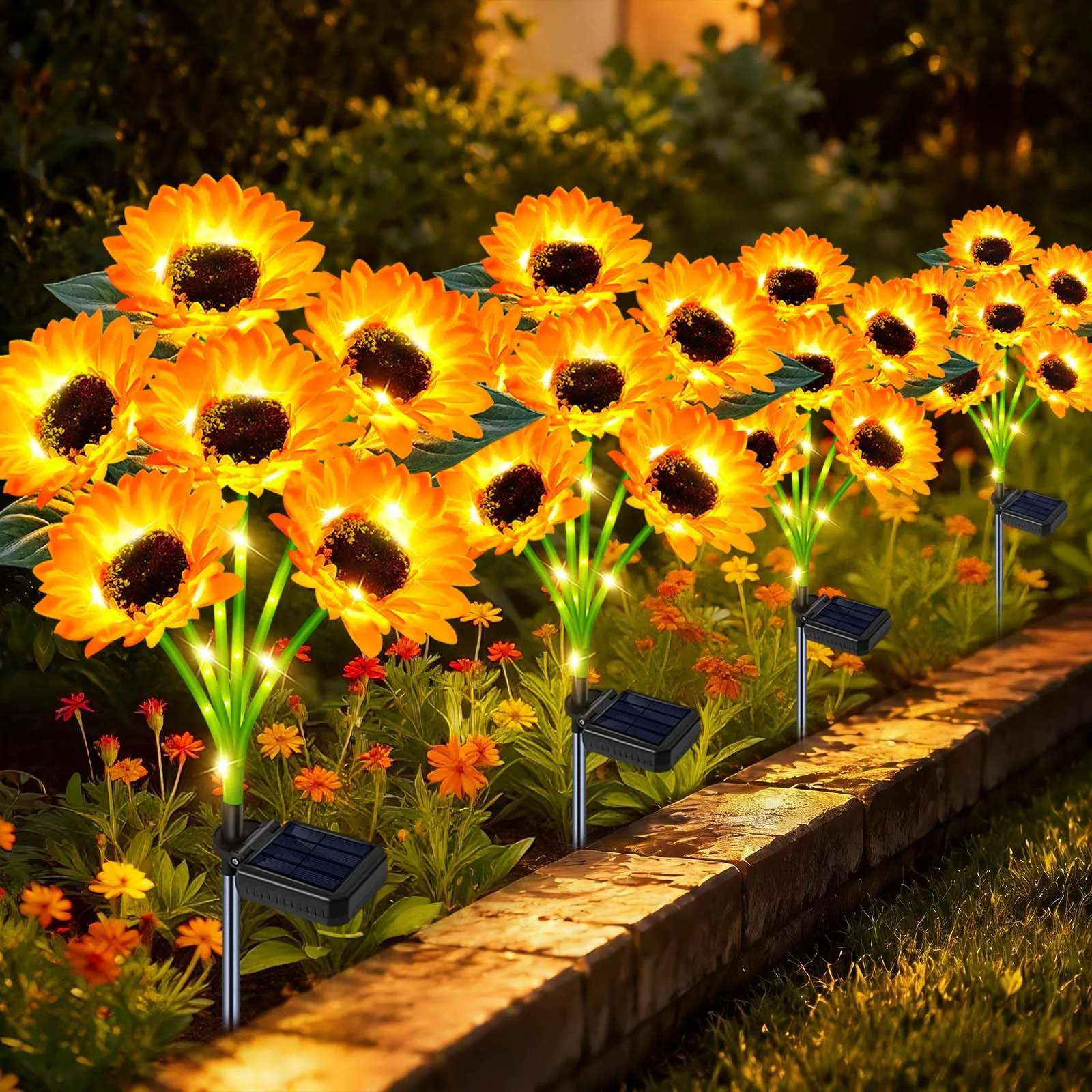 Solar LED Sunflowers Just $16.xx at Aads