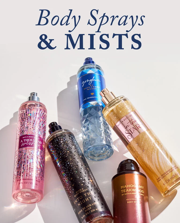 Body Care Mists Only $6.95 (Reg. $13) at Bath & Body Works