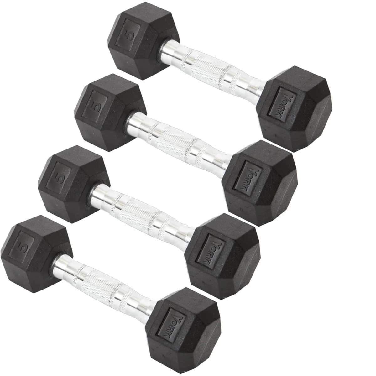 CAP Rubber Hex Dumbbell Set Only $150 (Reg. $260) at Walmart