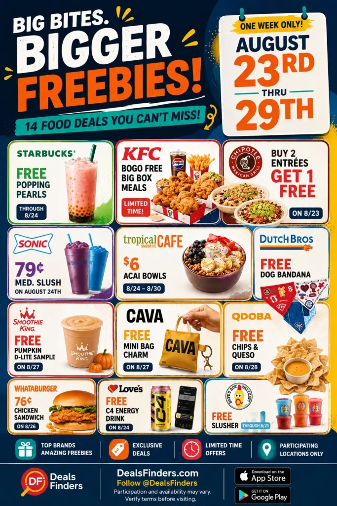 Freebies – August 23-29 promo poster