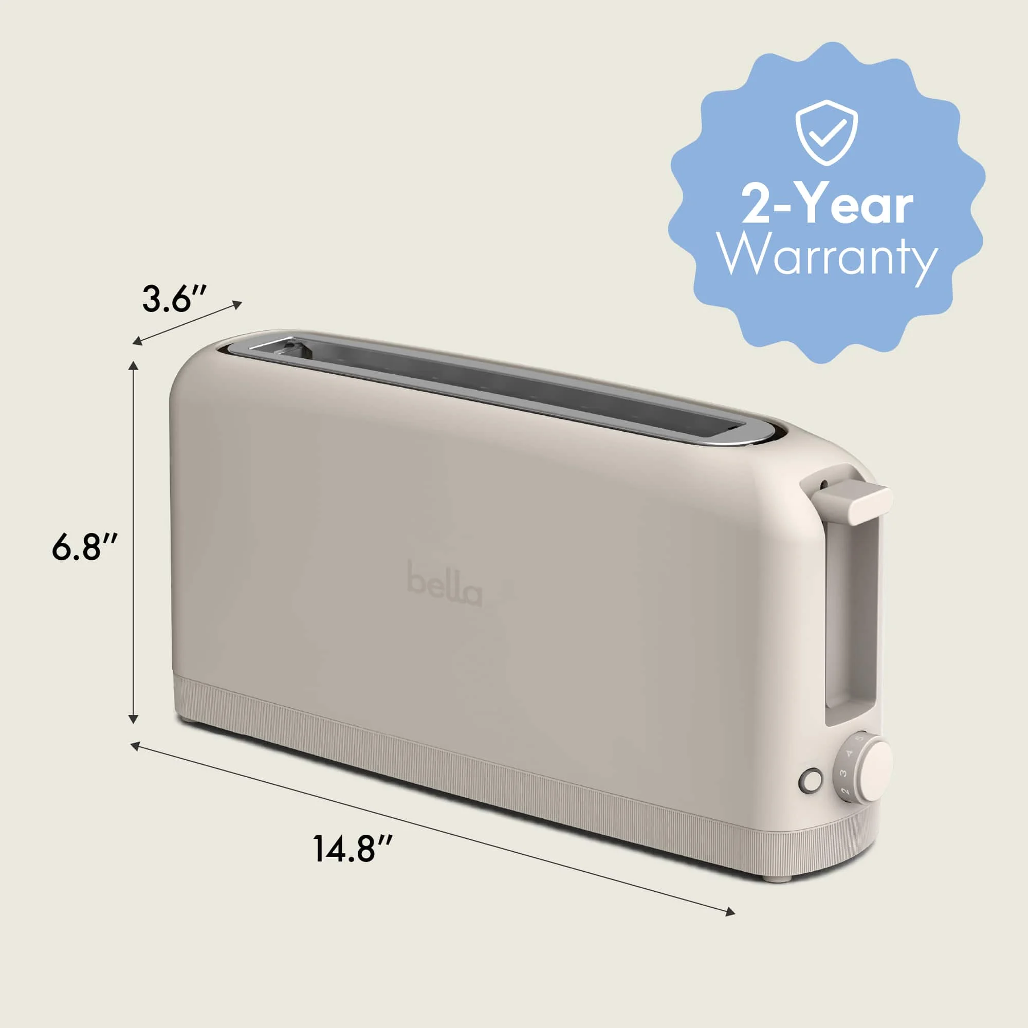 Bella 2-Slice Slim Toaster Just $9.99 Shipped Free at Best Buy