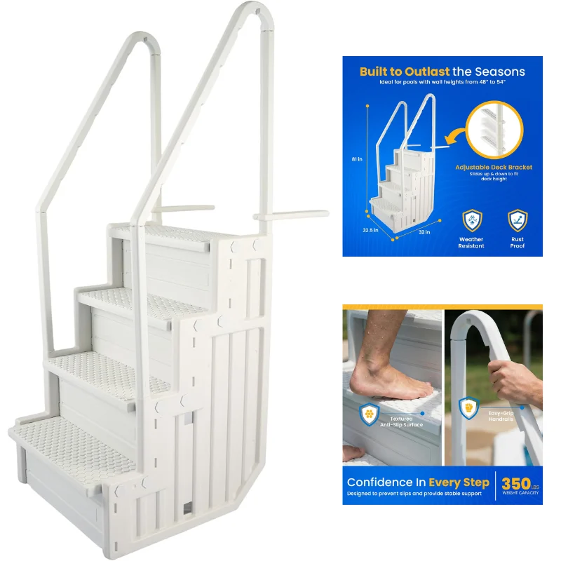 Blue Wave Easy Pool Steps Deal: Save $154.xx at Amazon