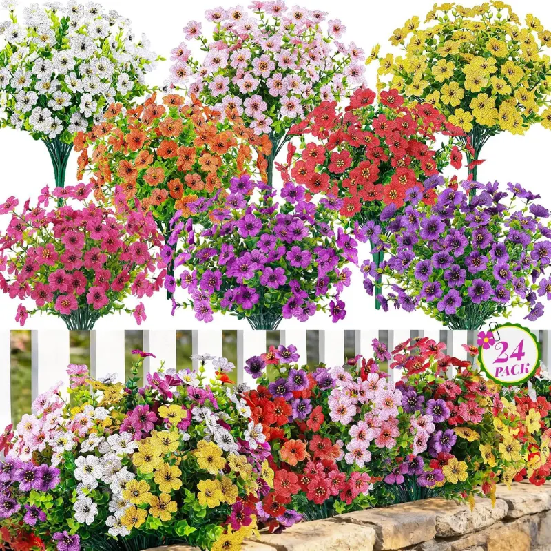 Der Rose Bundles Artificial Flowers Sale Save $14.xx at Amazon