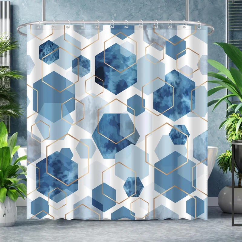 Geometry Shower Curtain Deal: Save $8.xx at Amazon