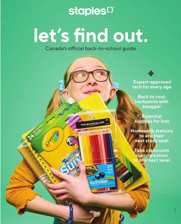 Staples Back to School Deals As Low As $0.25 at Staples