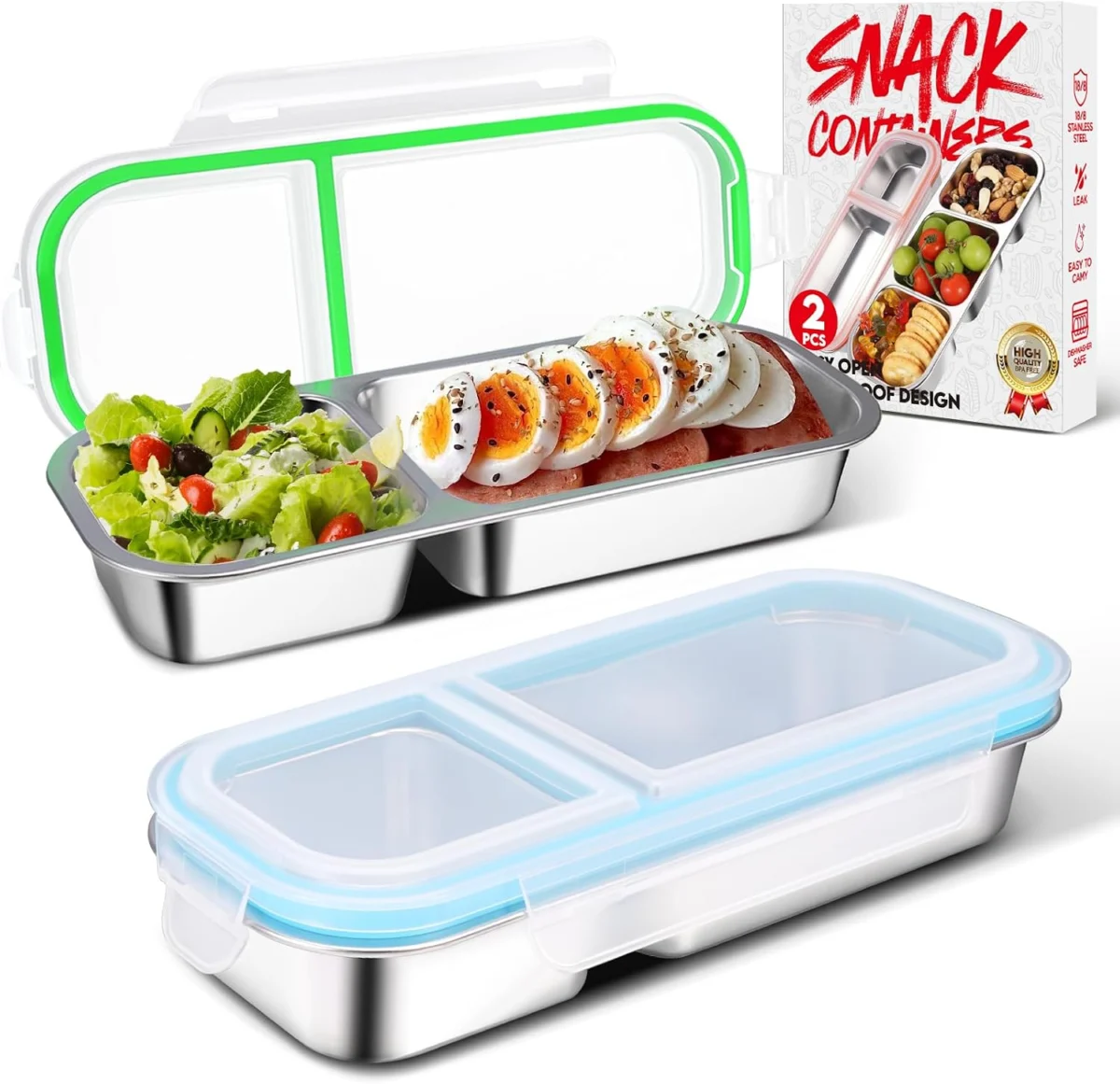 Stainless Steel Storage Boxes Only $9.xx at Amazon