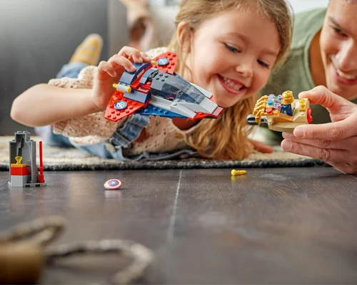 LEGO Marvel Captain America vs. Thanos Building Toy for $21.xx