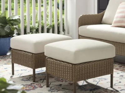 Mainstays Chelsea Outdoor Patio Ottoman Only $97 at Walmart