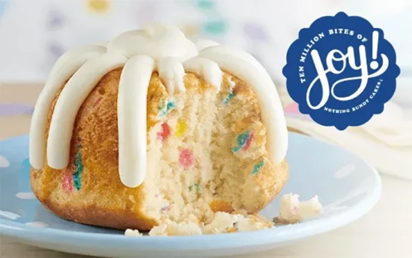 FREE Confetti Bundtlet at Nothing Bundt Cakes on September 15th
