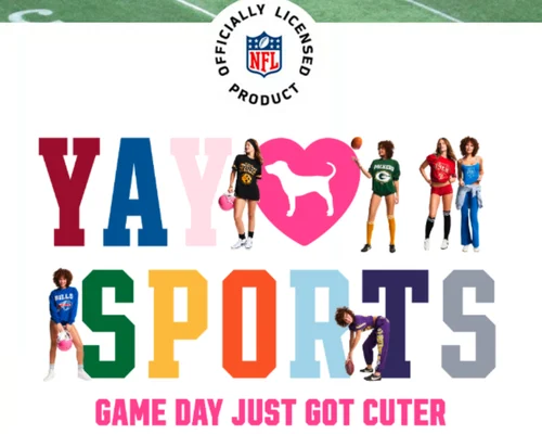Victoria’s Secret PINK NFL Collection is Now Available