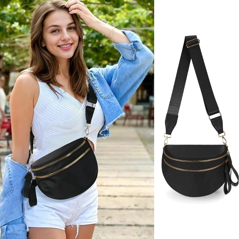 FEIBOON Spacious Nylon Crossbody Bag Deal: Save $10.xx at Amazon
