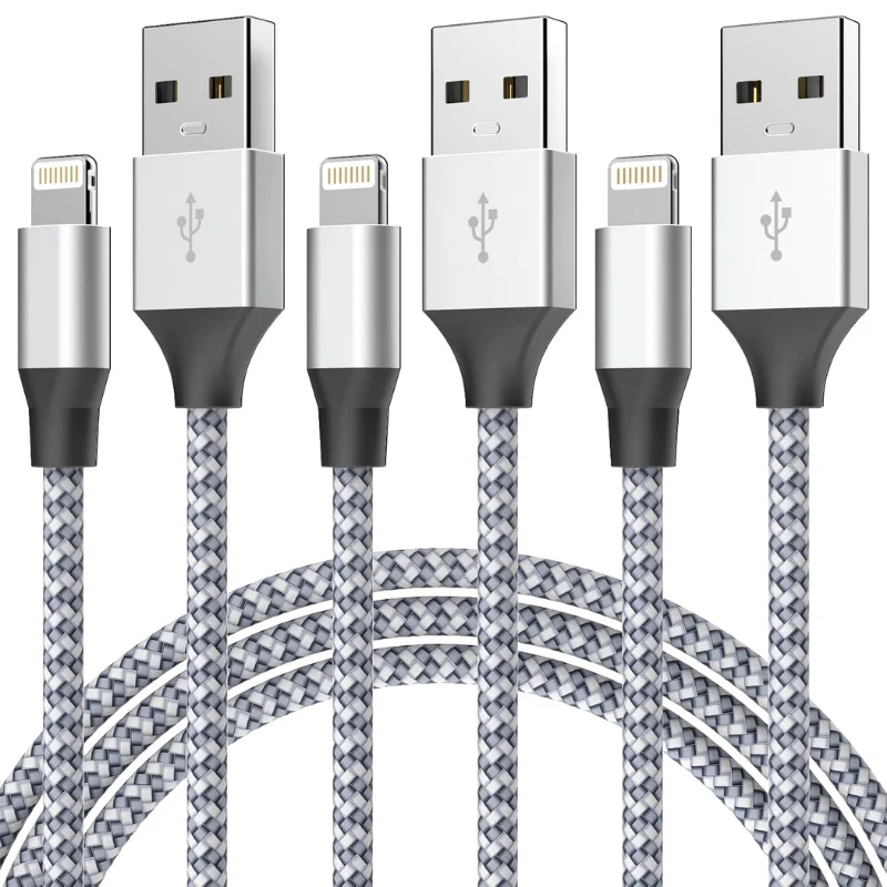 iPhone Charger Cord 6FT 3Pack Deal: Save 50% at Amazon