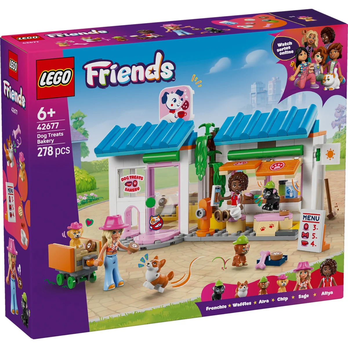 LEGO Friends Dog Treats Bakery Building Toy Set Deal at LEGO
