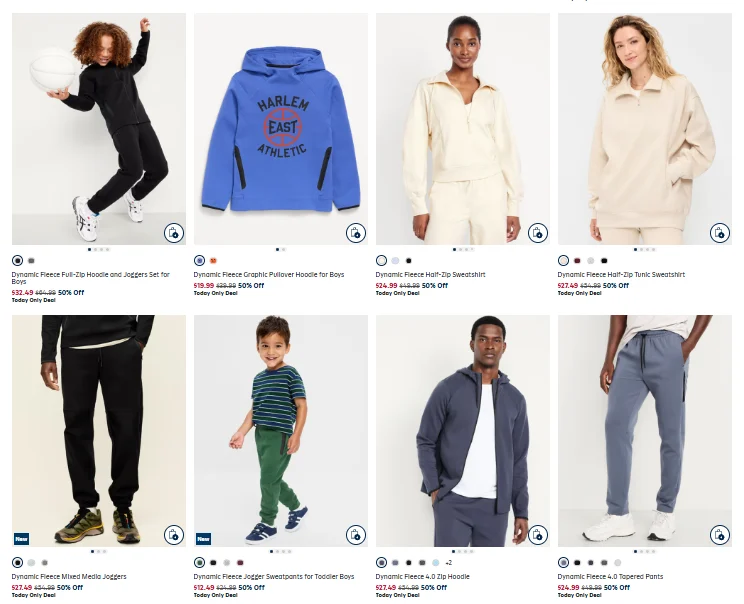 Fleece For the Fam Winter Sale: Save 50% at Old Navy