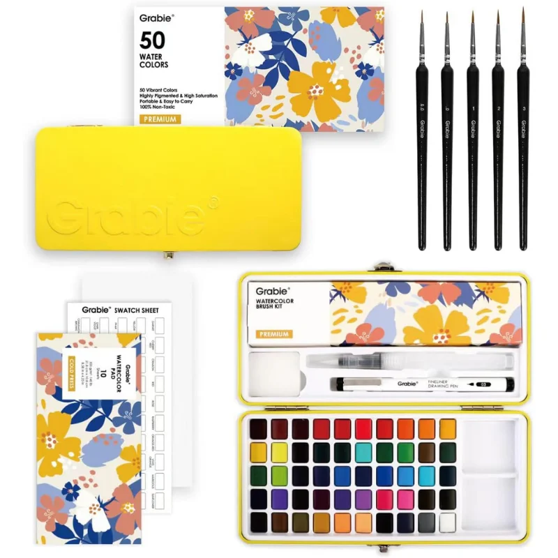 Grabie Color Watercolor Paint Set Save $21.xx at Amazon