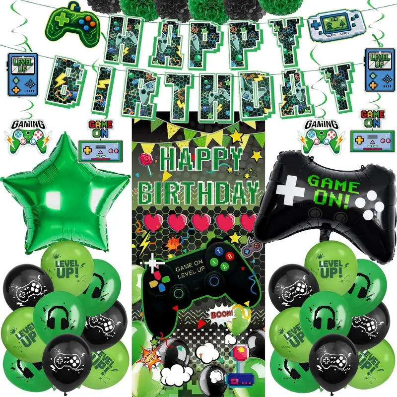 Video Game Birthday Decorations Deal: Save $9.xx at Amazon