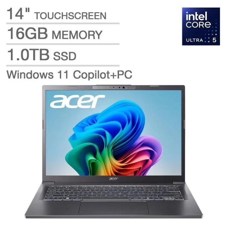 Acer Aspire 14″ AI Copilot Laptop Refurbished Only $390 at eBay