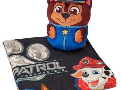 $7.19 Nickelodeon Paw Patrol Plush Throw and Pillow Hugger Set at Kohl’s