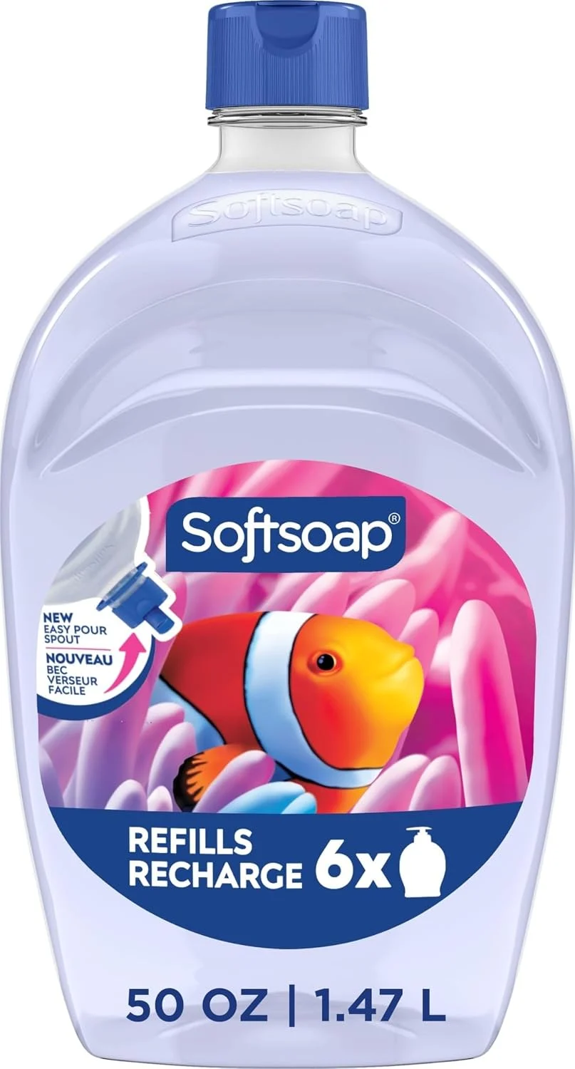 Softsoap Aquarium Liquid Hand Soap Refill Only $3.xx at Amazon