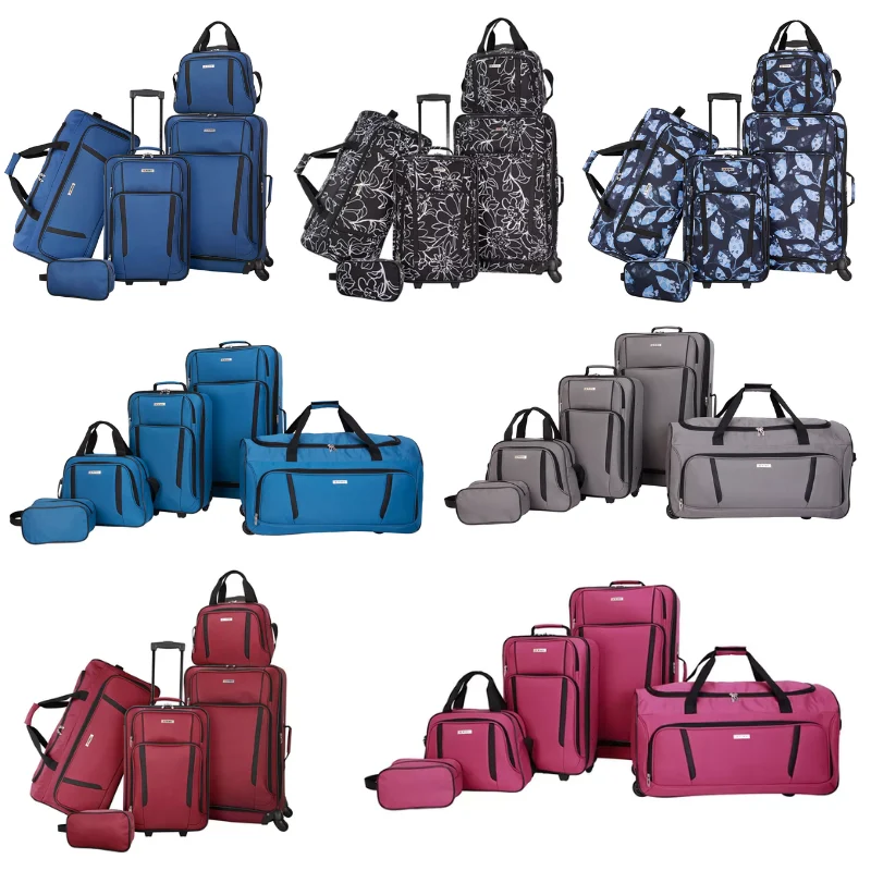 Tag 5-Piece Softside Spinner Luggage Set Deal: Save $184 at Macy’s