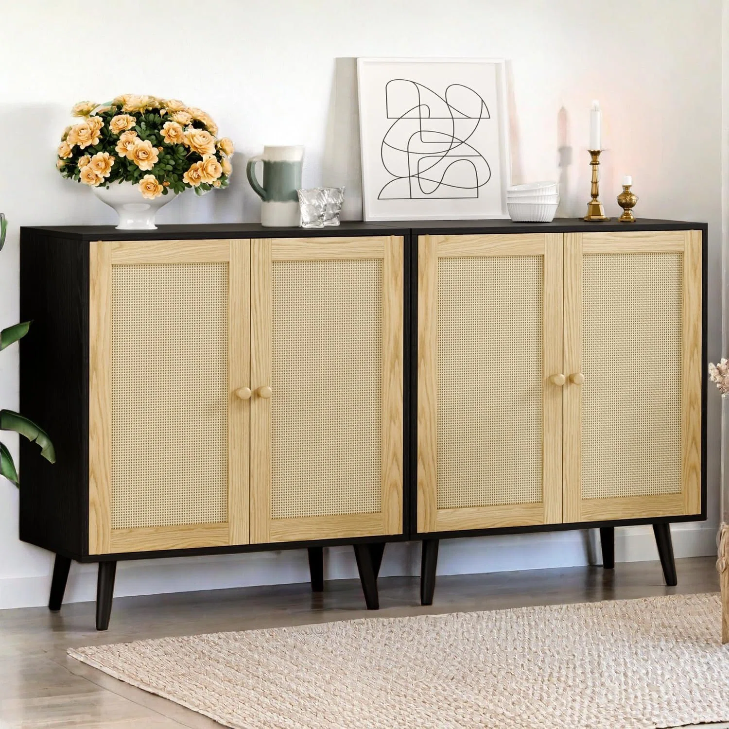 Bayou Breeze Wide Sideboard Set of 2 Only $177.99 Shipped