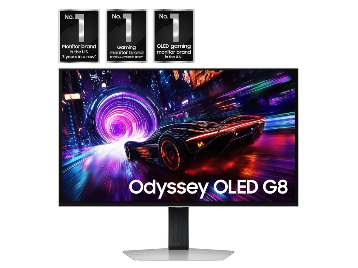 Samsung 27″ Odyssey G8 Monitor Only $420 at Samsung