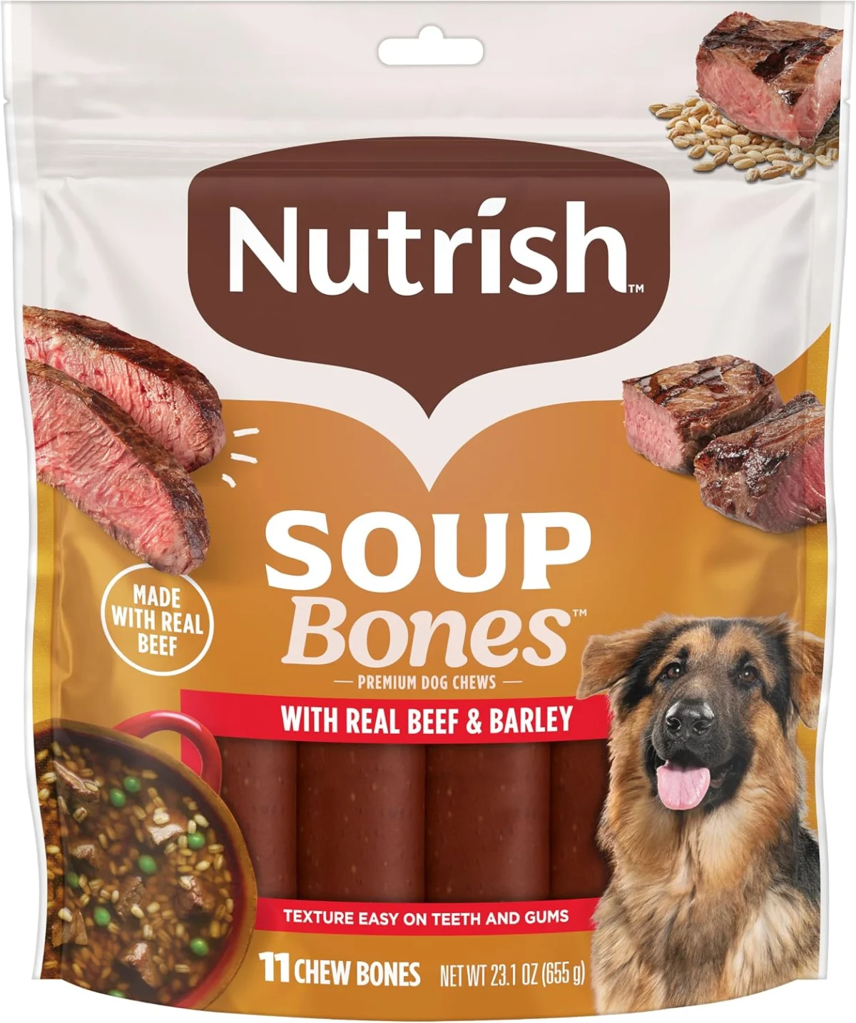Nutrish Soup Bones Premium Dog Chews $5.xx (Reg $12)
