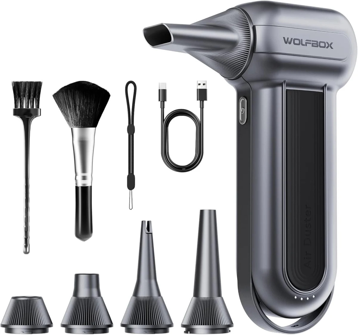 Free Falling Box Examples WOLFBOX MF100 Cordless Air Duster Just $41.80 Shipped