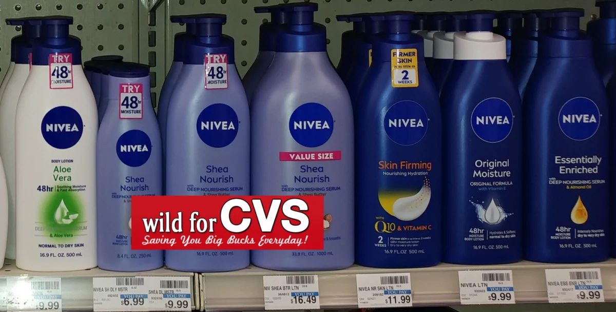 2 Nivea Body Lotions Only $8.98 at CVS