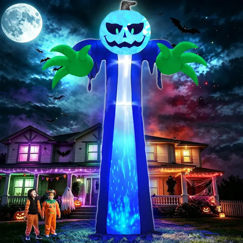 14 Ft Halloween Inflatable Pumpkin Deal: Save $30.xx at Amazon
