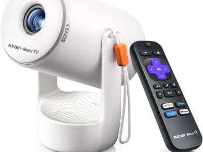 Aurzen Roku TV Smart Mini Projector Deal: Save $81.xx at Amazon