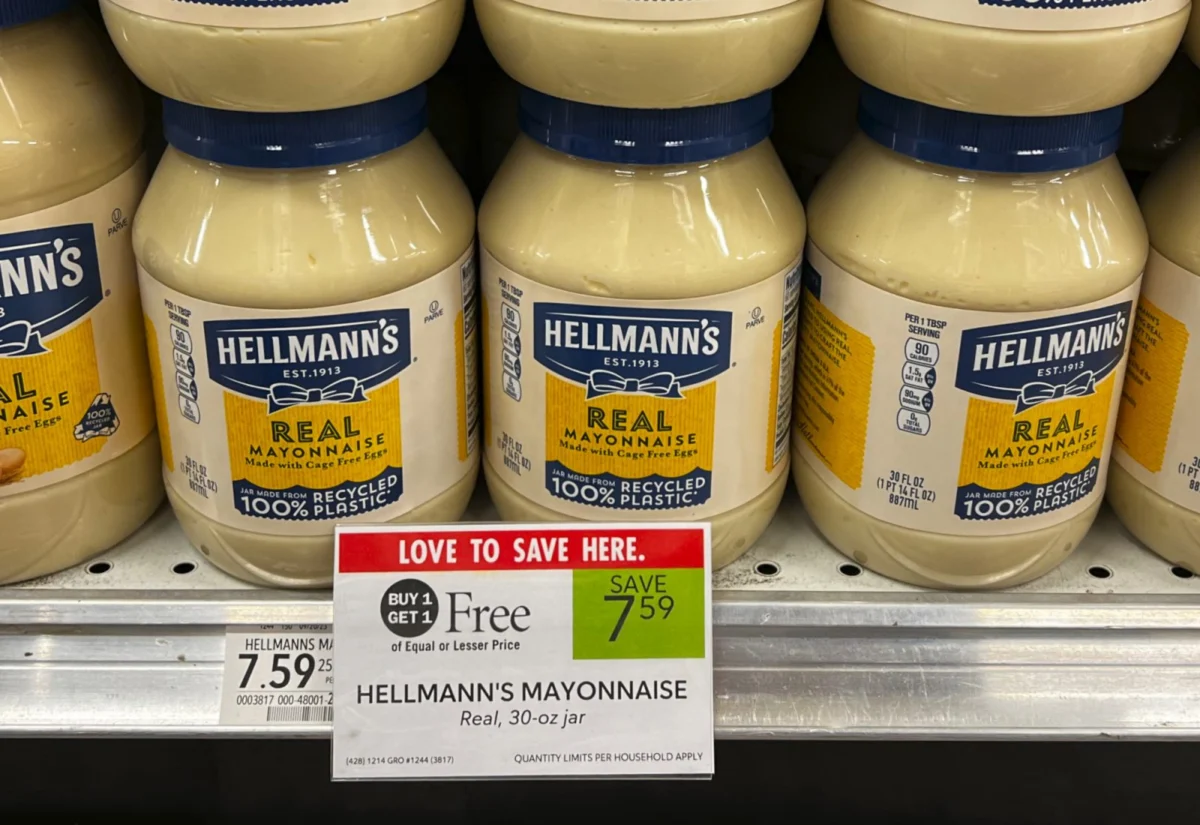 Hellmann’s Mayo Just $1.87 at Publix