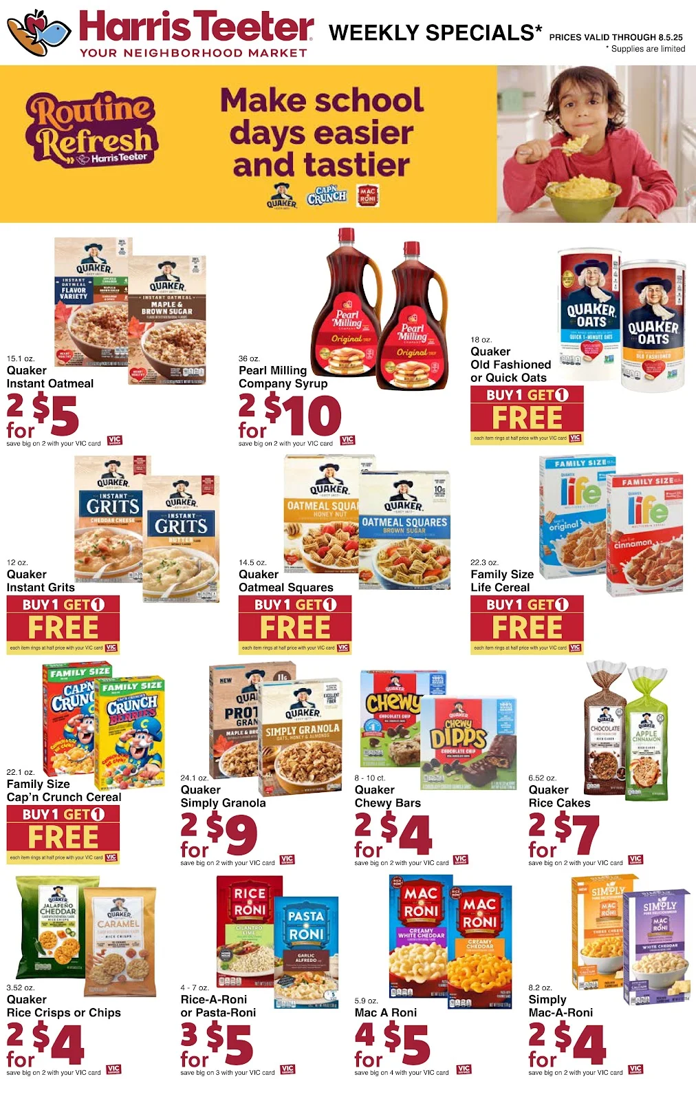 Harris Teeter Weekly Ad 9/2-9/8 Savings at Coupons