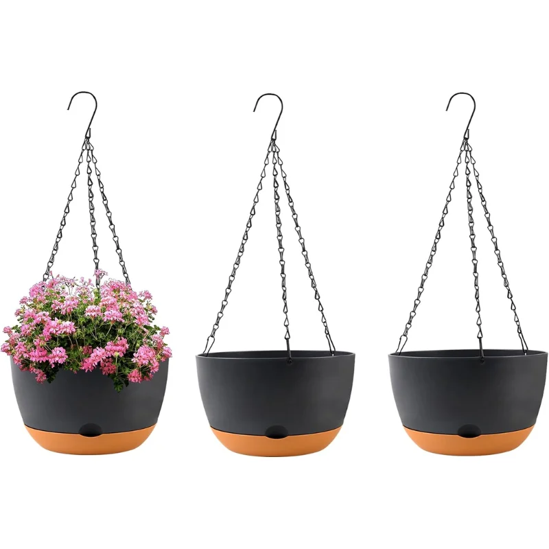 10-Inch Hanging Baskets 3-Pack Deal: Save $11.xx at Amazon