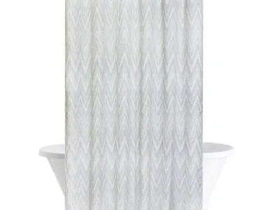chevron-shower-curtain