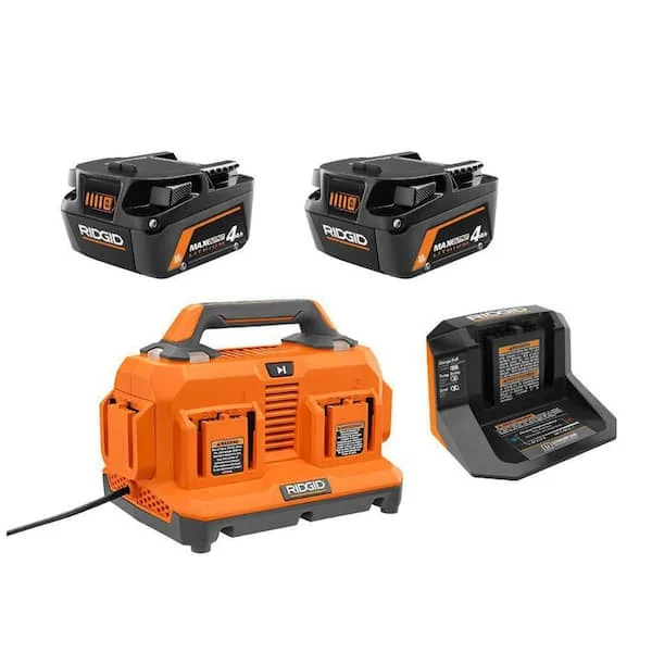 RIDGID 18V MAX Output Starter Kit Only $79 at Home Depot